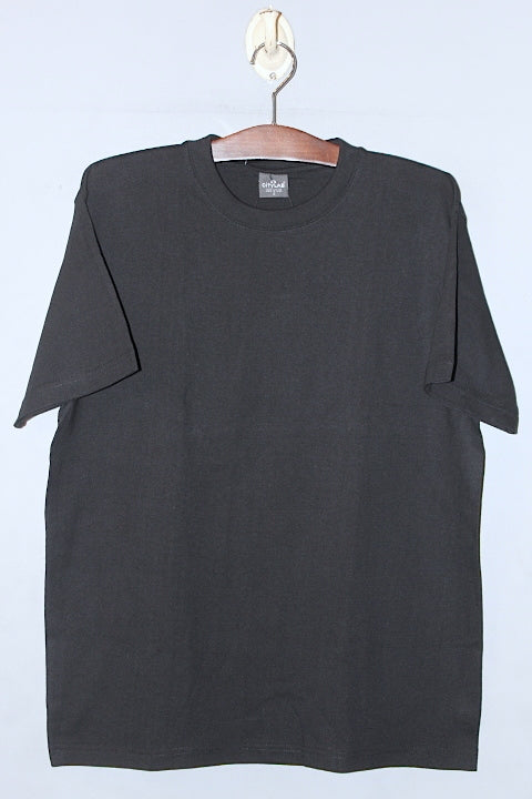 Crew Neck S/S Tee Basic Heavy Weight Black 無地 Tシャツ