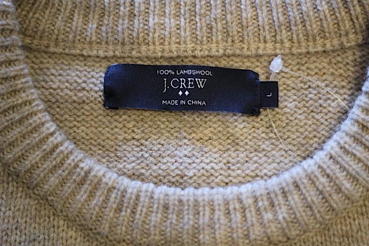 J.Crew(ジェイクルー)Lambs Wool Fair Sweater Knit Heather