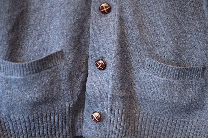 J.Crew(ジェイクルー)Lambs Wool Fair Shawl Collar Cardigan