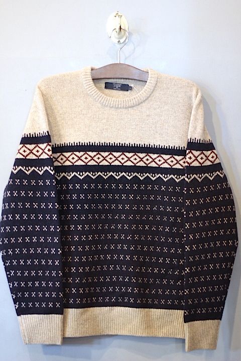 J.Crew(ジェイクルー)Lambs Wool Fair Sweater Knit Heather