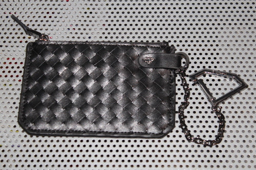 Diamond Supply Co(ダイアモンド サプライ) Basket Weave XL Coin Pouch Black