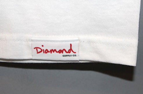 Diamond Supply Co(ダイアモンド サプライ) Diamond Lips S/S Tee White Tシャツ