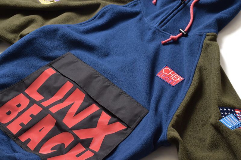 CL-95 Inc(シーエル95 インク) LINX BEACH MK3 Pullover Hoodie リンクス ビーチ