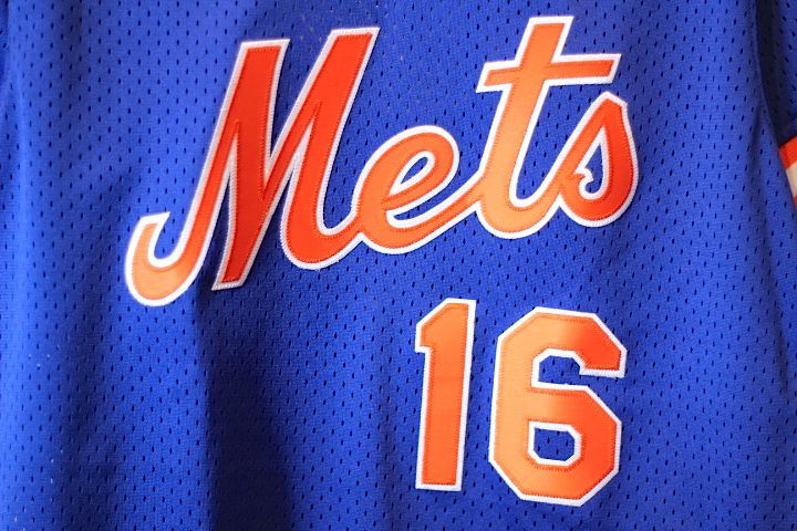 Mitchell&Ness(ミッチェル アンド ネス) New York Mets Authentic Batting Practice Jersey Blue Orange