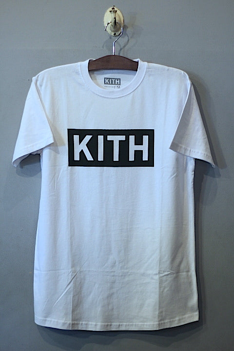 Kith NYC(キス ニューヨークシティ) S/S Box Logo Tee White Black