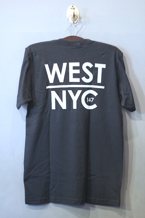 West NYC (ウェスト エヌワイシー) S/S Logo Pocket Tee Smoke