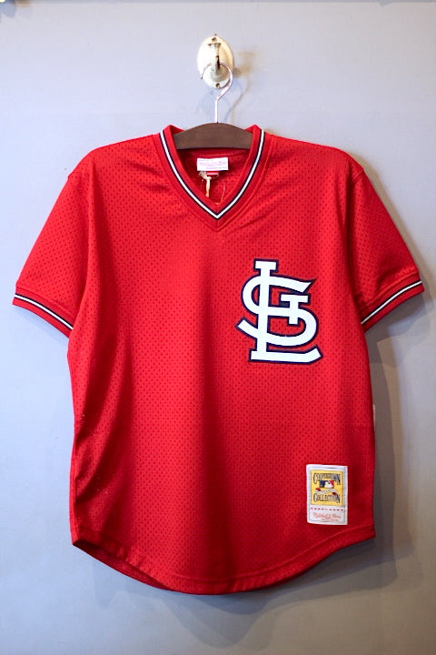 St. Louis Cardinals Authentic Batting Practice Jersey Red White