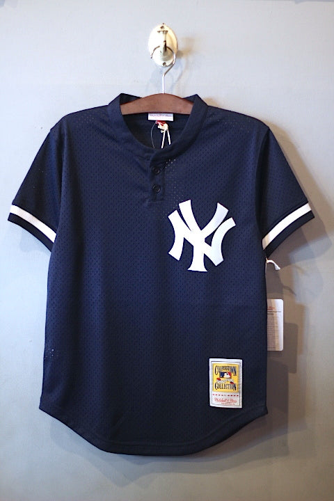 New York Yankees Authentic Batting Practice Jersey Navy White