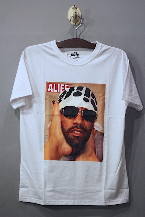 Alife(エーライフ) Redman Photo S/S Tee White レッドマン