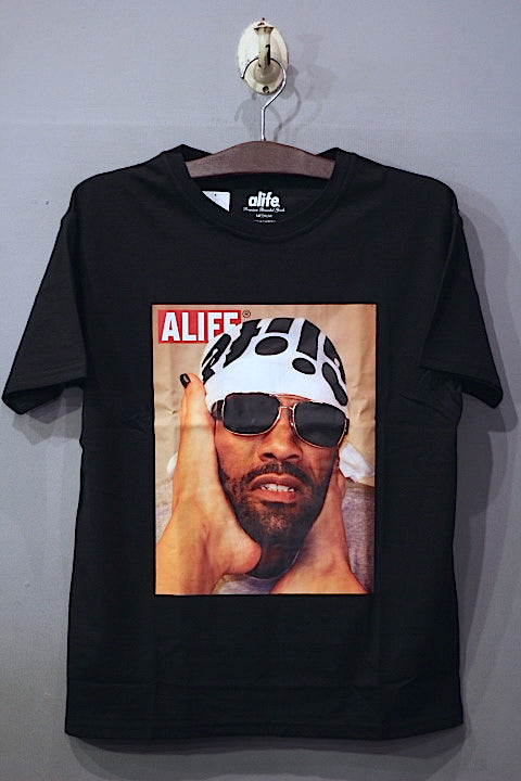 Alife(エーライフ) Redman Photo S/S Tee Black レッドマン How High