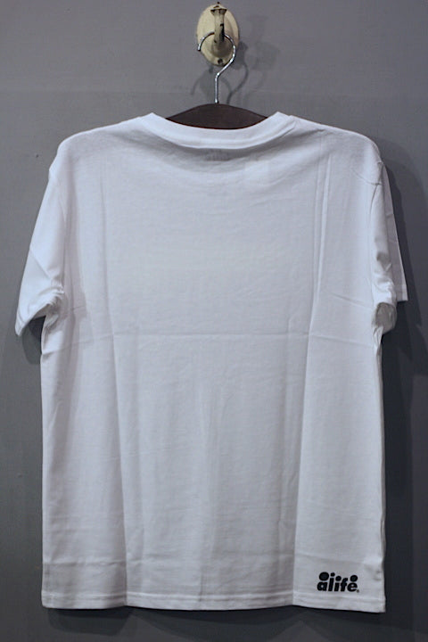 Alife(エーライフ) S/S Box Cutter Tee ボックス カッター Tシャツ White ホワイト Logo