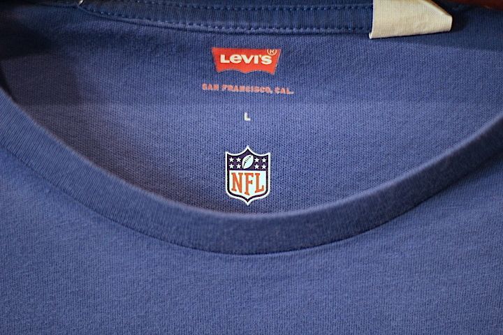 Levi's(リーバイス) × NFL NewYork GIANTS S/S Tee ROYAL