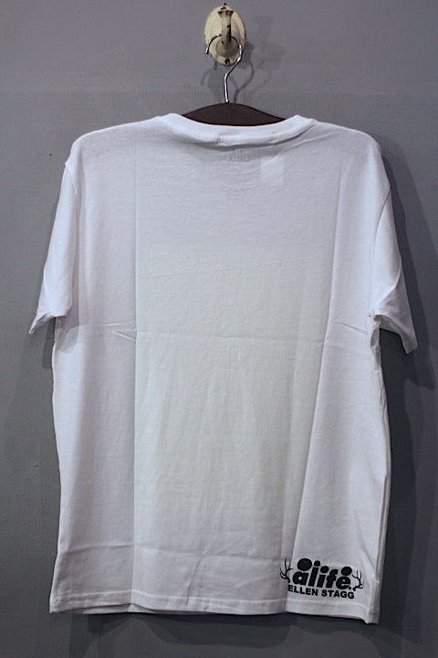 Alife(エーライフ) ELLEN STAGG 1 Photo S/S Tee White