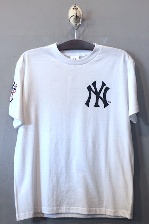 Majestic(マジェスティック) S/S New York Yankees Logo Tee White