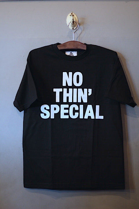 Nothin' Special(ナッシン スペシャル) NOTHIN' Logo S/S Tee Black