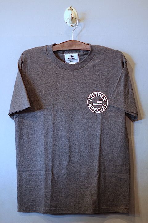 Nothin' Special(ナッシン スペシャル) No States S/S Tee Chacoal Grey