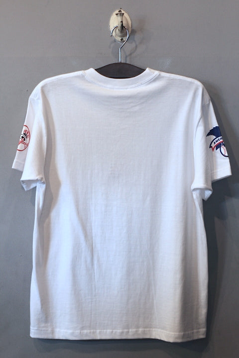 Majestic(マジェスティック) S/S New York Yankees Logo Tee White