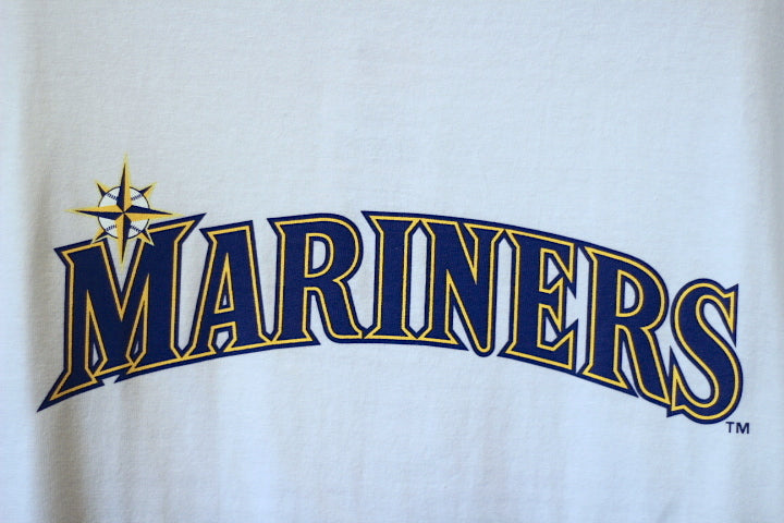 Majestic(マジェスティック) S/S Seattle Mariners Logo Tee White