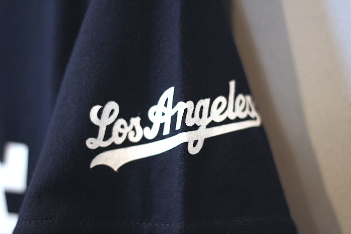 Majestic(マジェスティック) S/S Los Angels Dodgers Logo Tee Navy