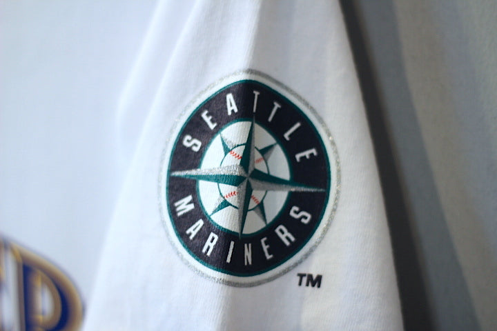 Majestic(マジェスティック) S/S Seattle Mariners Logo Tee White