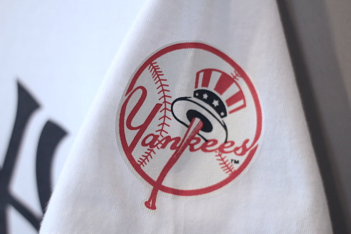 Majestic(マジェスティック) S/S New York Yankees Logo Tee White