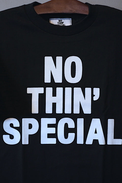 Nothin' Special(ナッシン スペシャル) NOTHIN' Logo S/S Tee Black