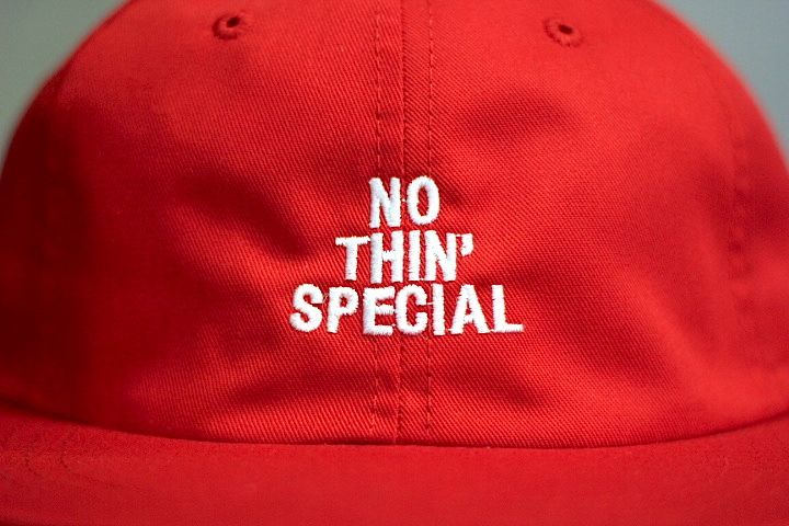 Nothin' Special(ナッシン スペシャル) Nothin' Logo 6panel Cap Red