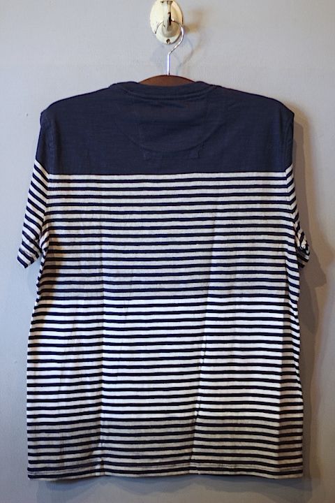 Nautica(ノーティカ) S/S Border Tee Navy Grey Cotton ボーダー Tシャツ