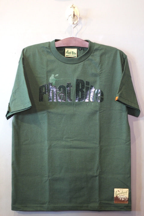 Phat Bite Gel Logo Tee Green ファットバイト