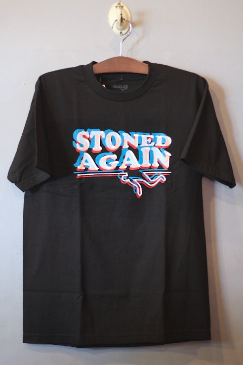 Deadline(デッドライン) Stoned Again Logo Tee Black Tシャツ ブラック 420 Collection