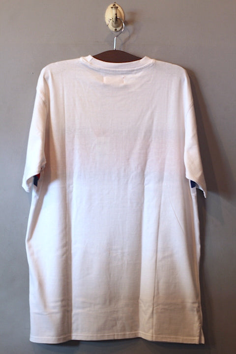 Lo Life(ローライフ)L Wing Stripe Tee P Wing White ウイング フット 刺繍 ホワイト T-SHIRTS Polo 92 93 RL