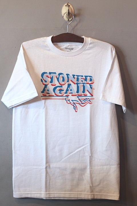 Deadline(デッドライン) Stoned Again Logo Tee White Tシャツ ホワイト 420 Collection