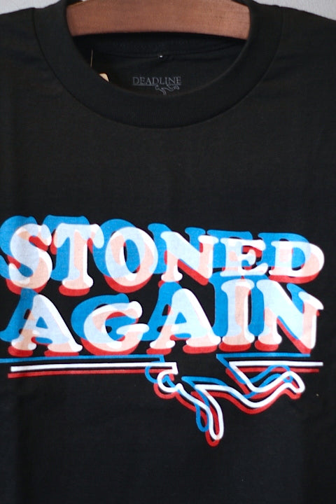 Deadline(デッドライン) Stoned Again Logo Tee Black Tシャツ ブラック 420 Collection