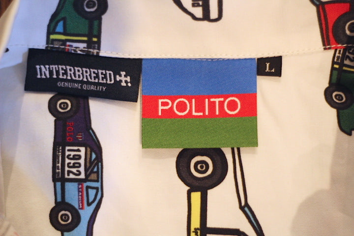 × POLITO S/S "RACING SUMMER SHIRT" ポリート レーシング サマー シャツ