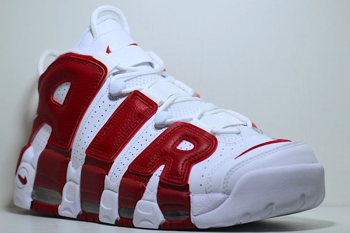 Nike Air More Up Tempo 16' White Red ナイキ エア モア アップテンポ