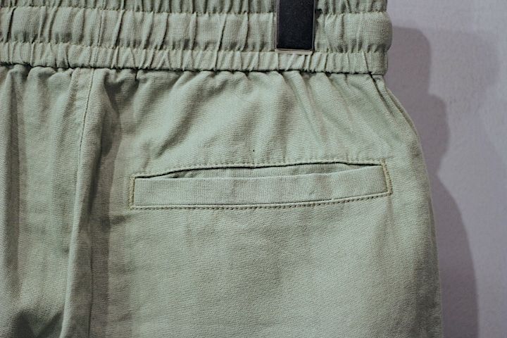 J.Crew(ジェイクルー) Linen Miller Cargo Jogger Pants Vintage Olive リネン ミラー カーゴパンツ