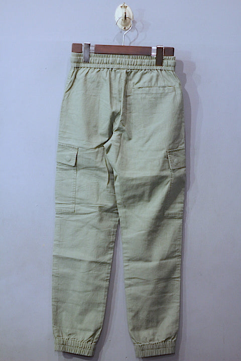 J.Crew(ジェイクルー) Linen Miller Cargo Jogger Pants Vintage Olive リネン ミラー カーゴパンツ