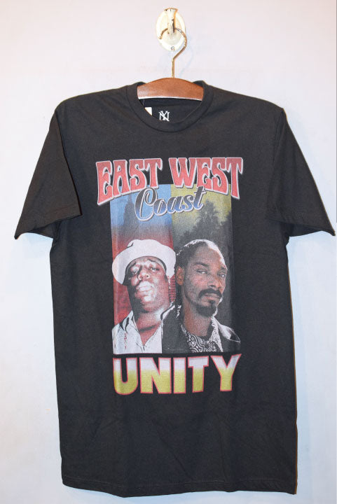 Artist S/S Tee Black Biggie Snoop East West Coast Unity Tシャツ ビギー スヌープ