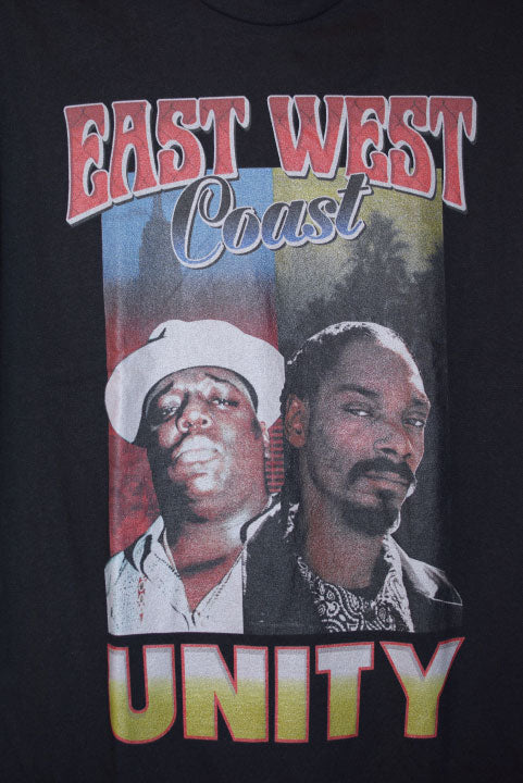 Artist S/S Tee Black Biggie Snoop East West Coast Unity Tシャツ ビギー スヌープ