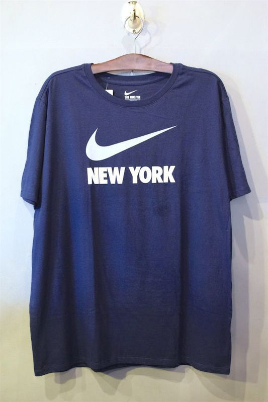 Nike(ナイキ) S/S "NEW YORK" Swoosh Logo Tee Navy White