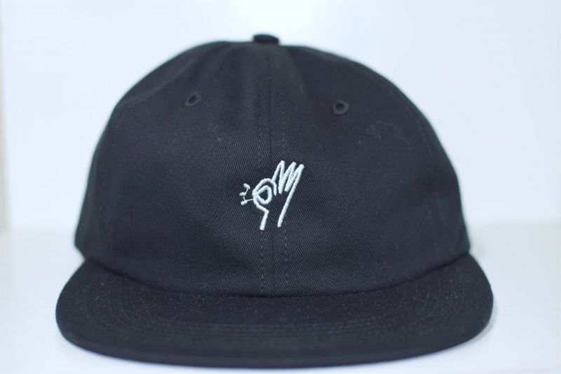 Only NY (オンリーニューヨーク) Ok Polo Hat Strapback Cap Black Logo オーケー ポロ ハット ストラップバック キャップ ブラック