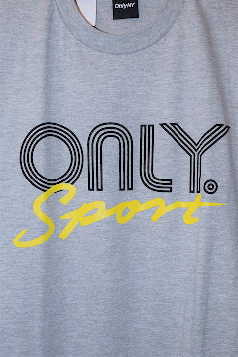 Only NY (オンリーニューヨーク) RALLY S/S Tee Heather Grey ラリー Tシャツ ヘザー グレー