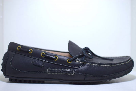 Polo Ralph Lauren(ラルフ ローレン) Windings Slip On Leather Black スリッポン レザー ブラック