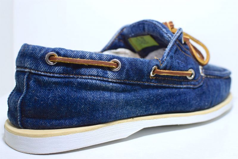 Timberland(ティンバーランド) Denim Boat Shoes デニム デッキシューズ Blue ブルー