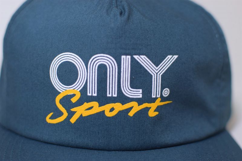 Only NY (オンリーニューヨーク) Rally Hat Bay Blue Strapback Cap Sport ラリーハット ベイブルー スポーツ ストラップバック キャップ