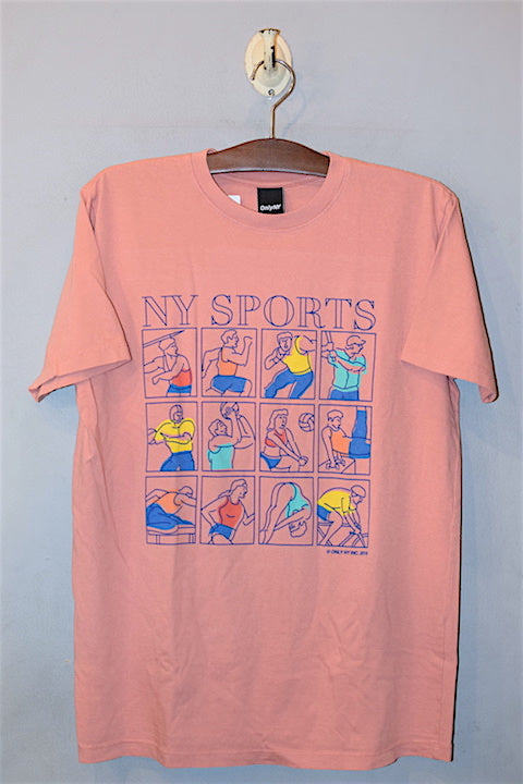 Only NY (オンリーニューヨーク) TRIALS S/S Tee Vintage Pink Tシャツ ヴィンテージ ピンク