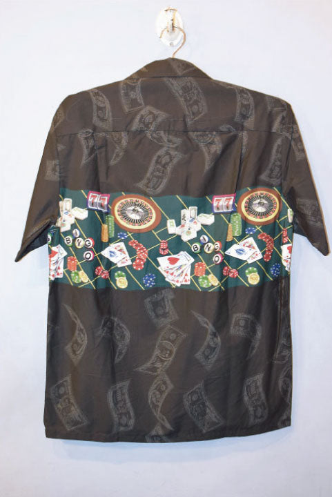 Pacific legend Aloha Shirts Casino Black パシフィック レジェンド アロハシャツ カジノ ブラック