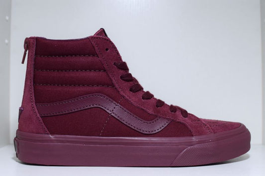 Vans(バンズ) SK 8 Hi Reissue Zip Mono Port Royale Maroon マルーン ジップ Kith USA