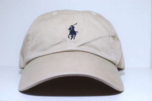 Polo Ralph Lauren(ラルフ ローレン)Cotton One Point Logo Cap Bege ポニー ポロ ロゴ ボール ラルフローレン キャップ ベージュ