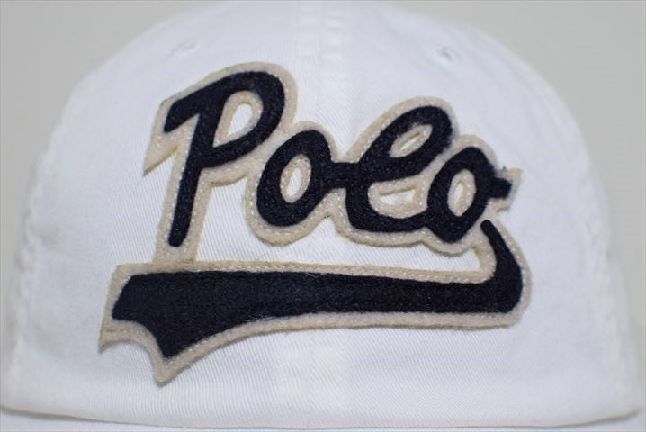 Polo Ralph Lauren(ラルフ ローレン)Cotton Script Logo White Cap ホワイト ポロ スクリプト ロゴ ボール キャップ